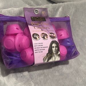 Rachel Pop-Out Curlers in Pink and Purple Set